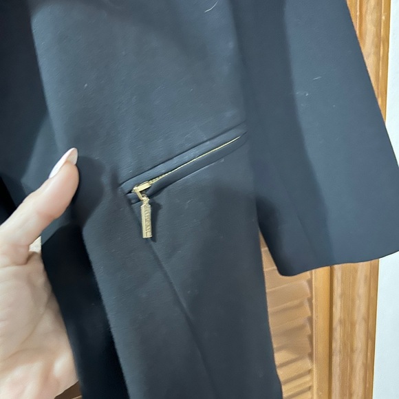 Calvin Klein 3/4 sleeve blazer in Black - Picture 3 of 6
